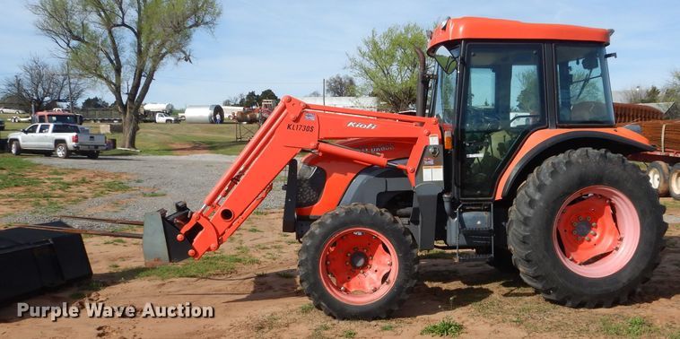 image for item GK9125 2007 Kioti DK65S MFWD tractor