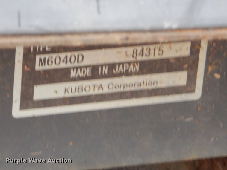 image for item GP9076 Kubota 6040D tractor