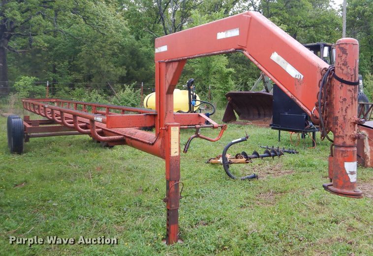 image for item GP9086 Hay bale trailer