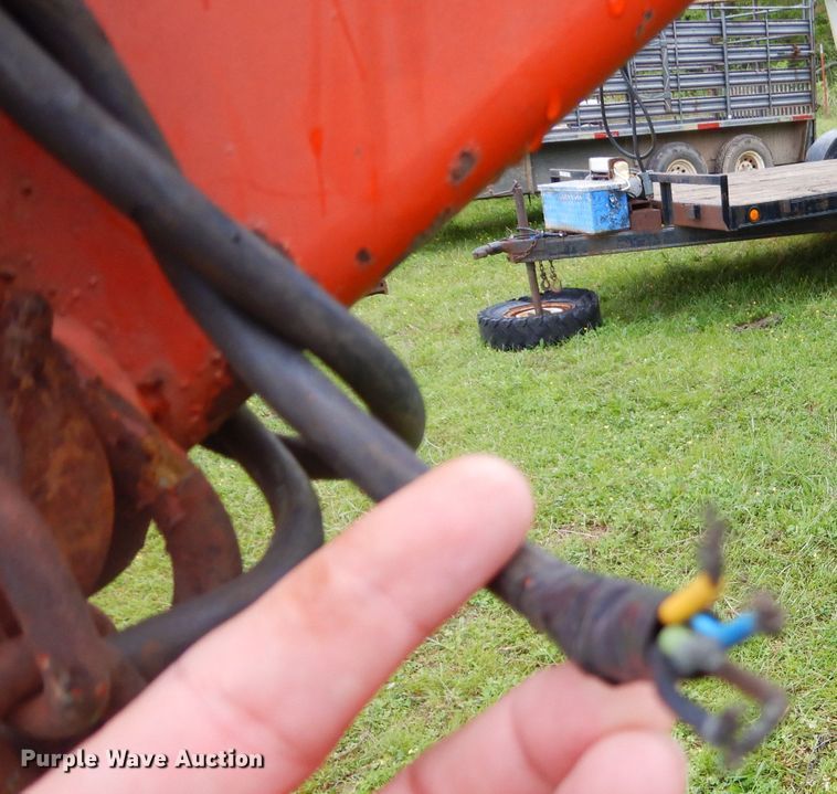 image for item GP9086 Hay bale trailer