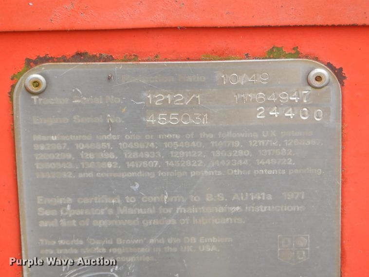 image for item GP9131 Case 1210 tractor