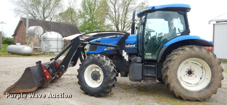 image for item GP9147 2004 New Holland TS115A tractor