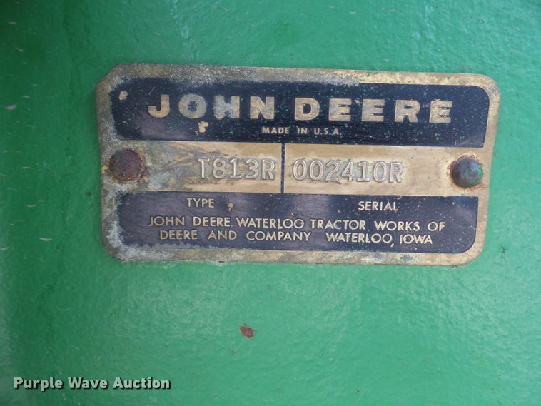 image for item GX9007 1971 John Deere 4620 tractor