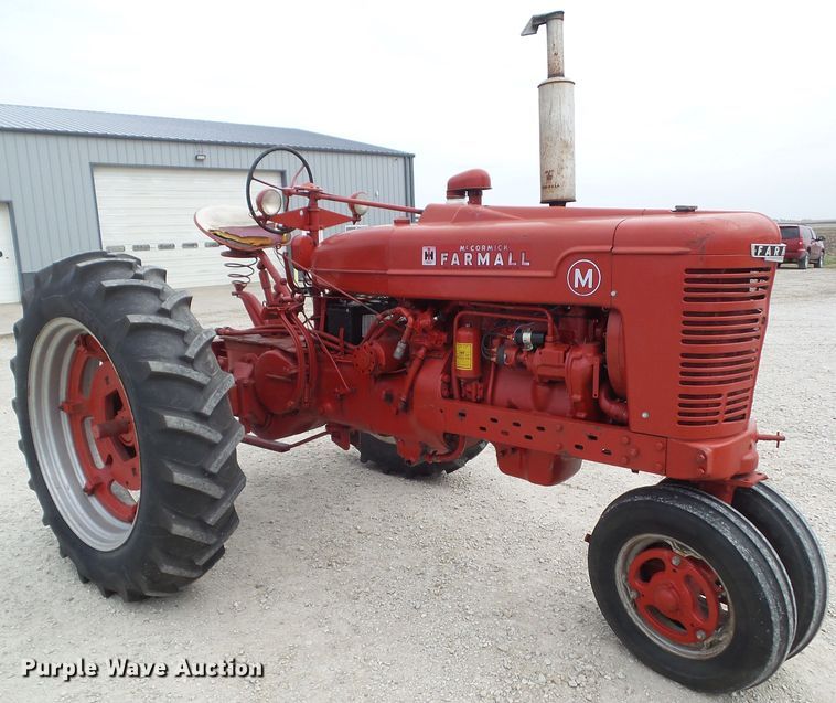 image for item GX9009 1950 Farmall M tractor