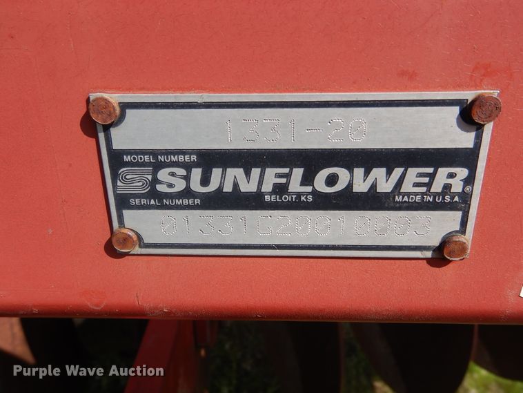 image for item HA9014 Sunflower 1331-20 off-set disk