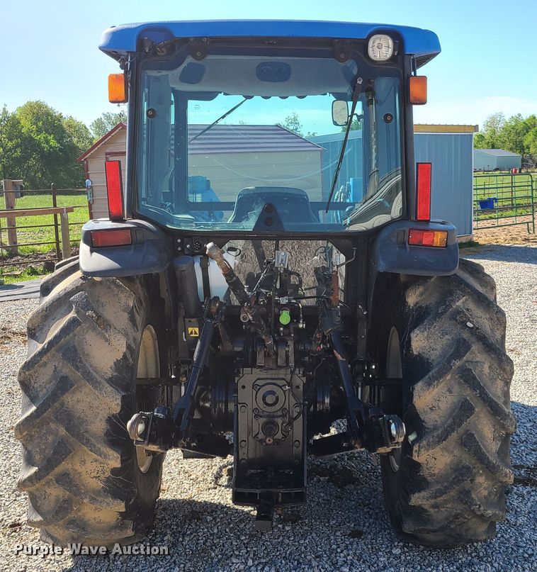 image for item K5828 2004 New Holland TN75DA tractor
