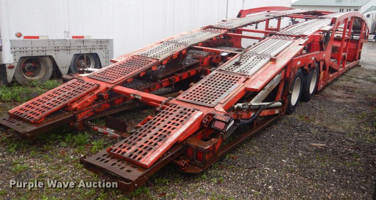 image for item DC4516 2001 Cottrell car hauler trailer