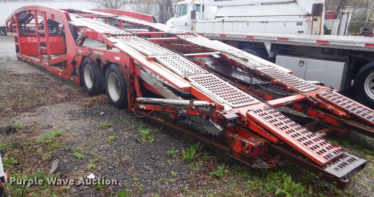 image for item DC4516 2001 Cottrell car hauler trailer
