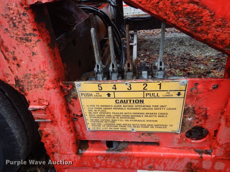 image for item DC4516 2001 Cottrell car hauler trailer