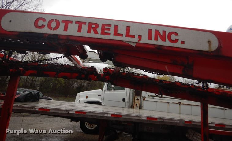 image for item DC4516 2001 Cottrell car hauler trailer