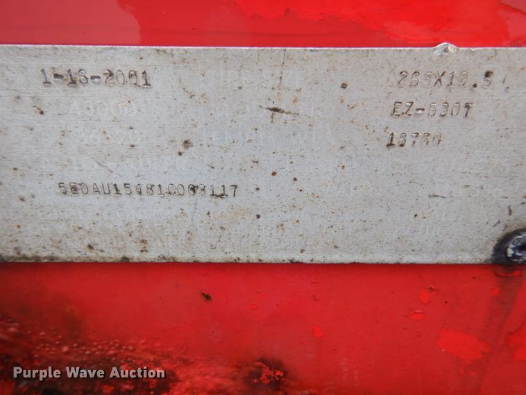 image for item DC4516 2001 Cottrell car hauler trailer