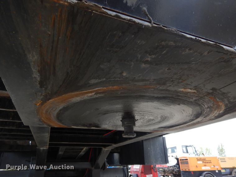 image for item DE5618 2015 Kauffman drop deck equipment trailer