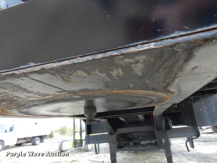 image for item DE5618 2015 Kauffman drop deck equipment trailer