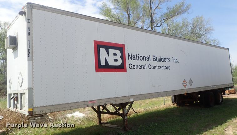 image for item DG3058 1988 Freuhauf FB915F248LLT dry van trailer