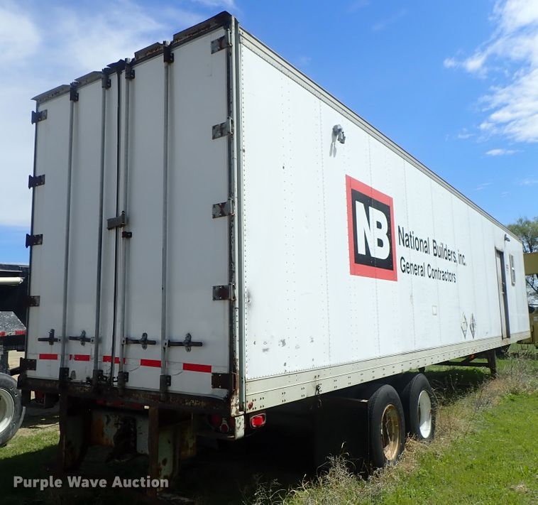 image for item DG3058 1988 Freuhauf FB915F248LLT dry van trailer