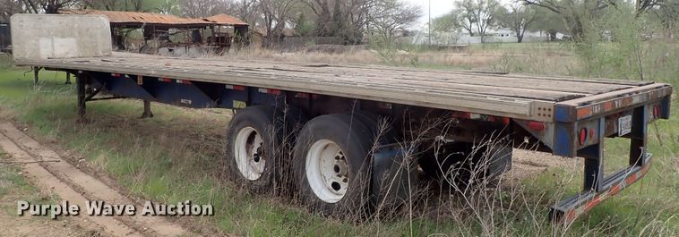 image for item DG3067 1996 Utility FS2CHAE flatbed trailer