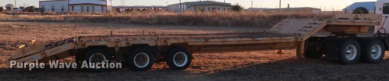 image for item DG4247 2017 drop deck equipment trailer
