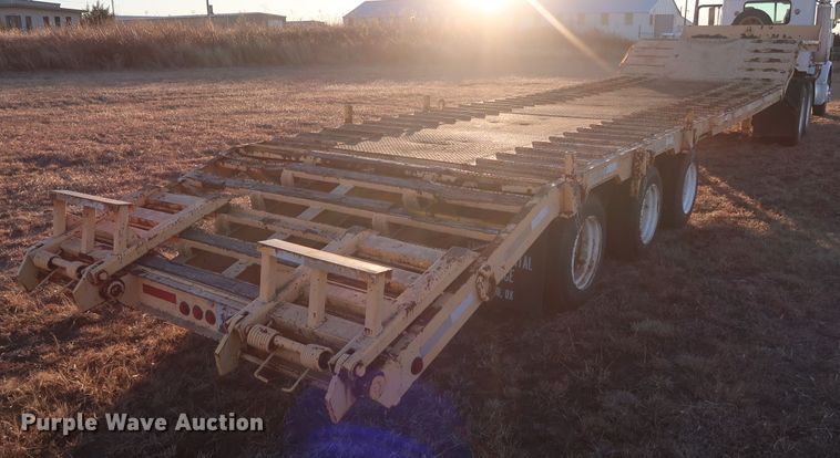 image for item DG4247 2017 drop deck equipment trailer