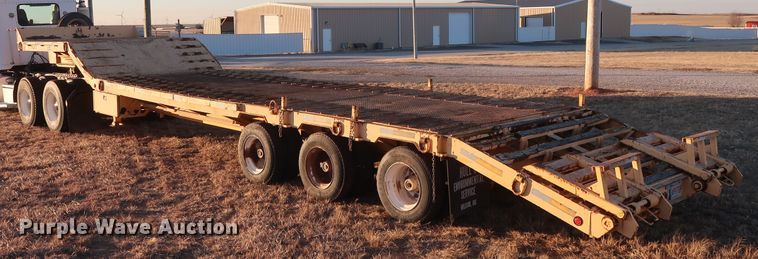 image for item DG4247 2017 drop deck equipment trailer