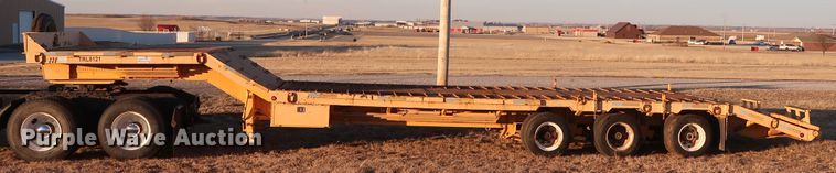 image for item DG4247 2017 drop deck equipment trailer