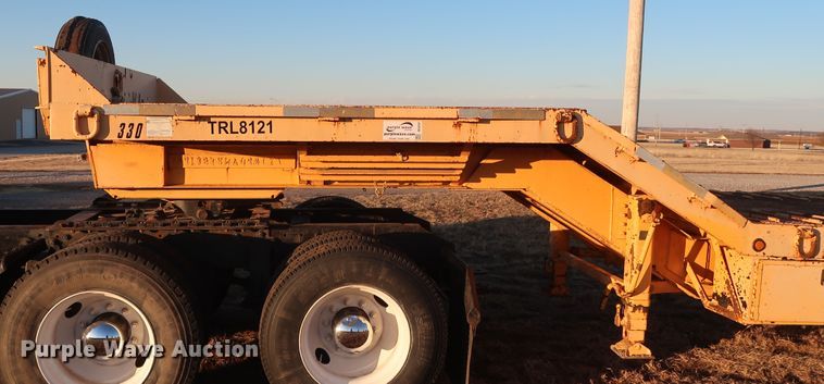 image for item DG4247 2017 drop deck equipment trailer