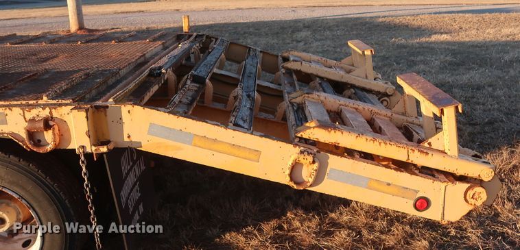 image for item DG4247 2017 drop deck equipment trailer