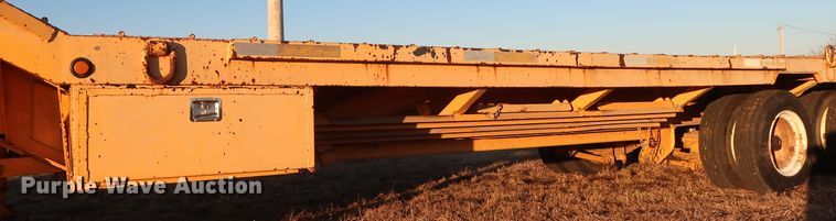 image for item DG4247 2017 drop deck equipment trailer
