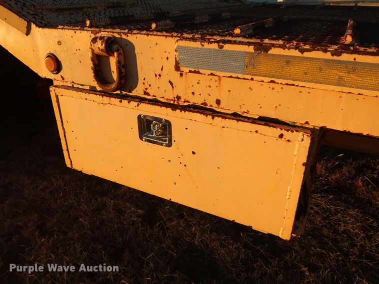 image for item DG4247 2017 drop deck equipment trailer