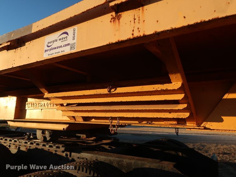 image for item DG4247 2017 drop deck equipment trailer