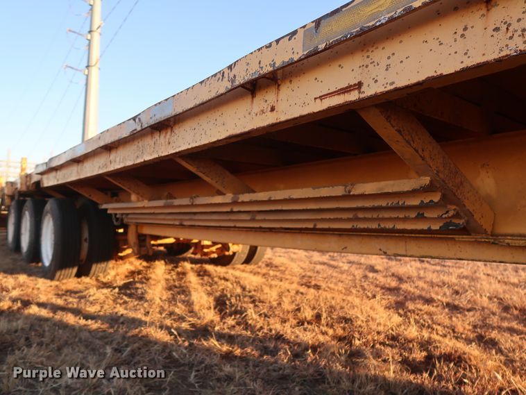 image for item DG4247 2017 drop deck equipment trailer