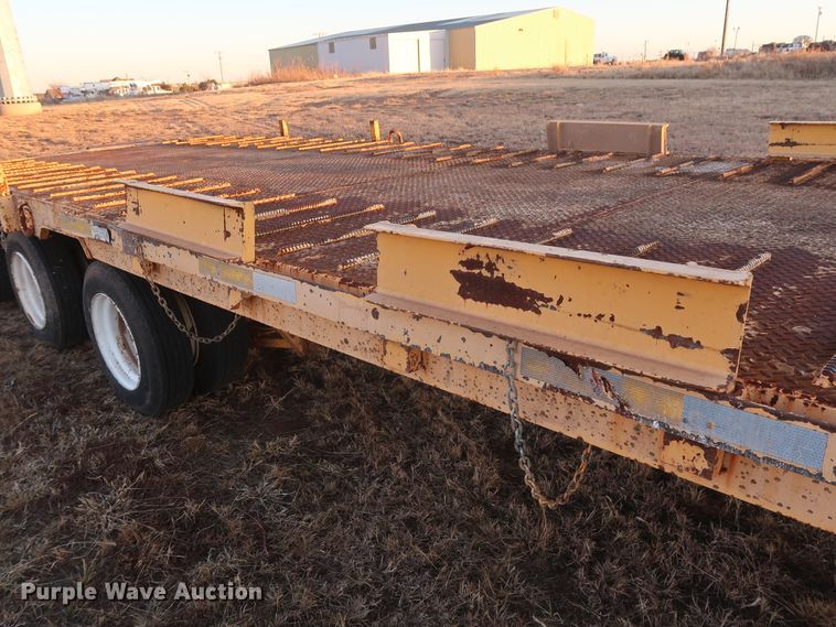 image for item DG4247 2017 drop deck equipment trailer