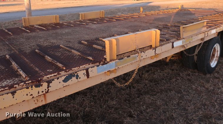 image for item DG4247 2017 drop deck equipment trailer