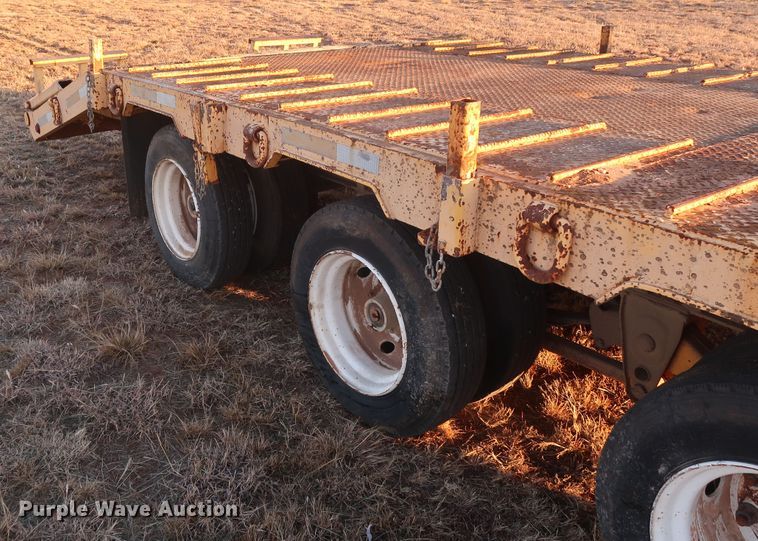 image for item DG4247 2017 drop deck equipment trailer