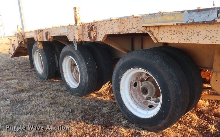 image for item DG4247 2017 drop deck equipment trailer