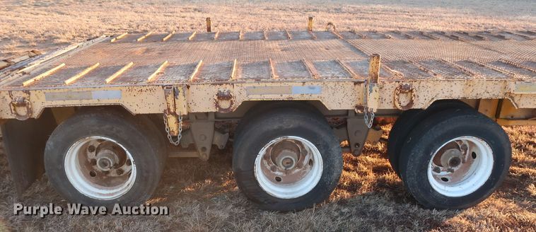 image for item DG4247 2017 drop deck equipment trailer
