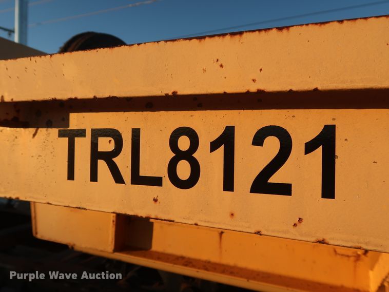 image for item DG4247 2017 drop deck equipment trailer