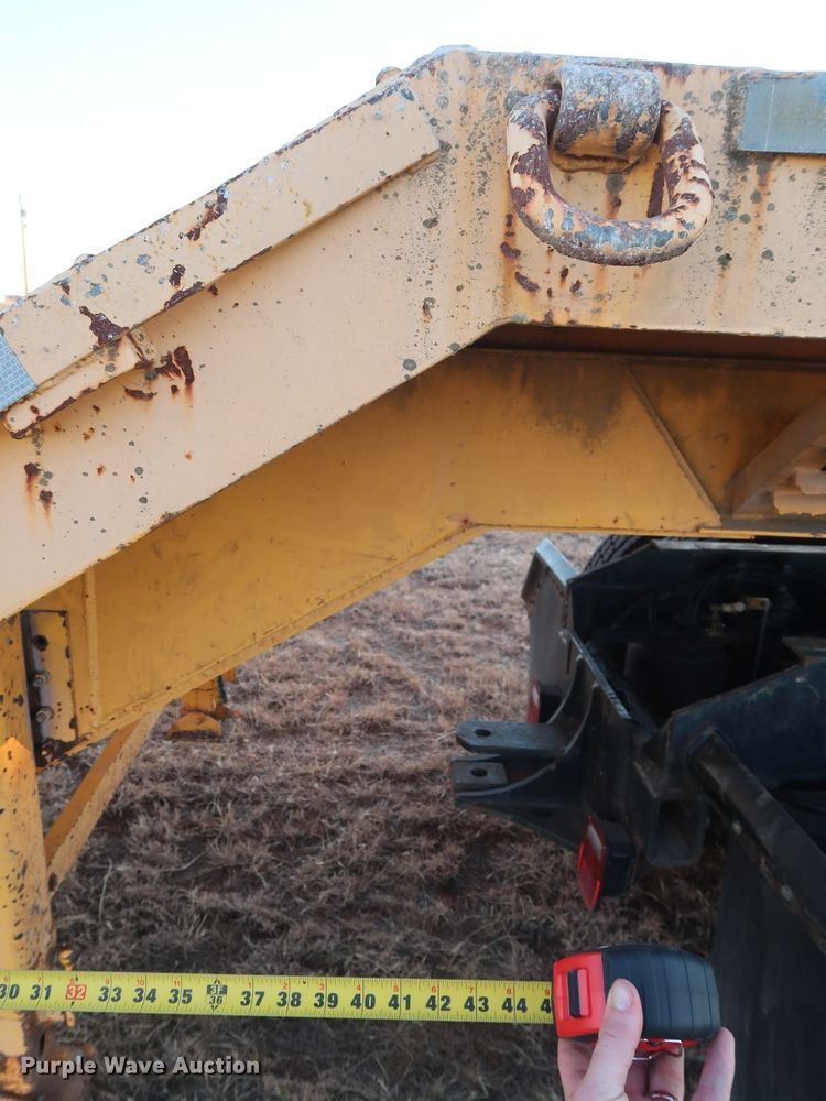 image for item DG4247 2017 drop deck equipment trailer