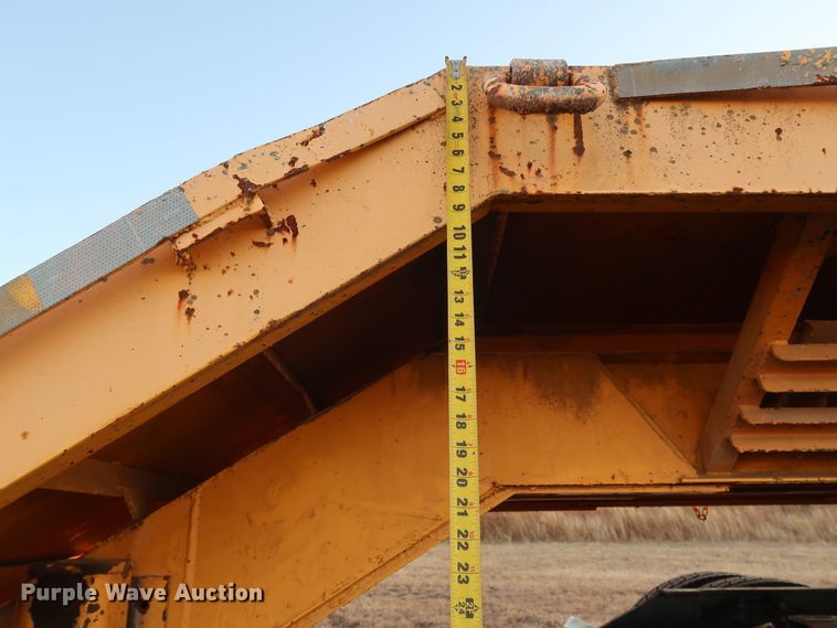 image for item DG4247 2017 drop deck equipment trailer