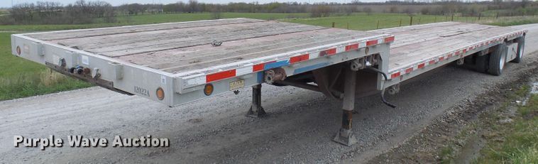 image for item DG5650 2008 Reinke drop deck trailer