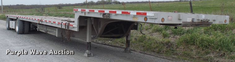 image for item DG5650 2008 Reinke drop deck trailer