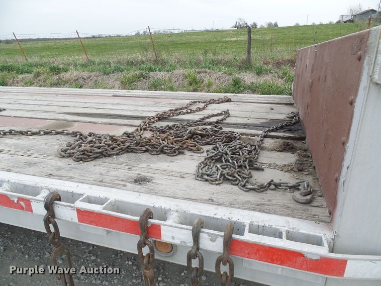 image for item DG5650 2008 Reinke drop deck trailer