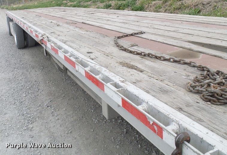 image for item DG5650 2008 Reinke drop deck trailer