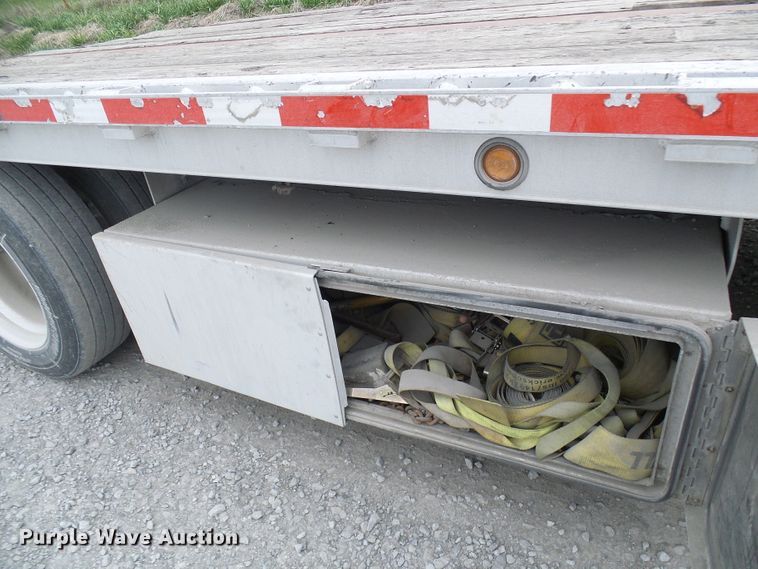 image for item DG5650 2008 Reinke drop deck trailer