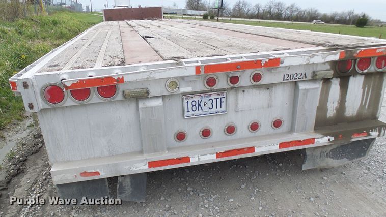 image for item DG5650 2008 Reinke drop deck trailer