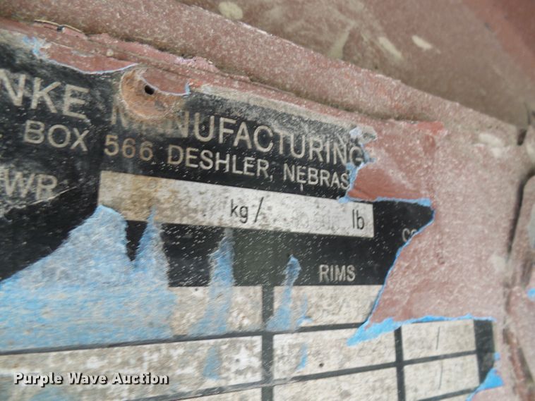 image for item DG5650 2008 Reinke drop deck trailer