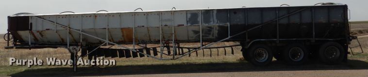 image for item DG5950 2000 Trinity Eagle Bridge live bottom trailer