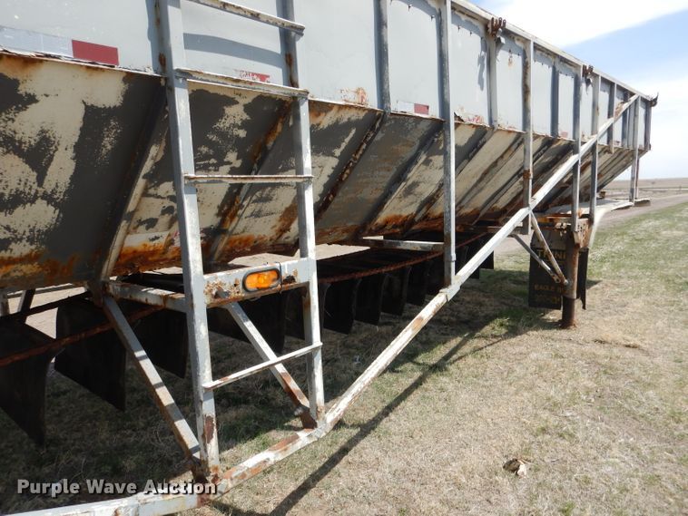 image for item DG5950 2000 Trinity Eagle Bridge live bottom trailer