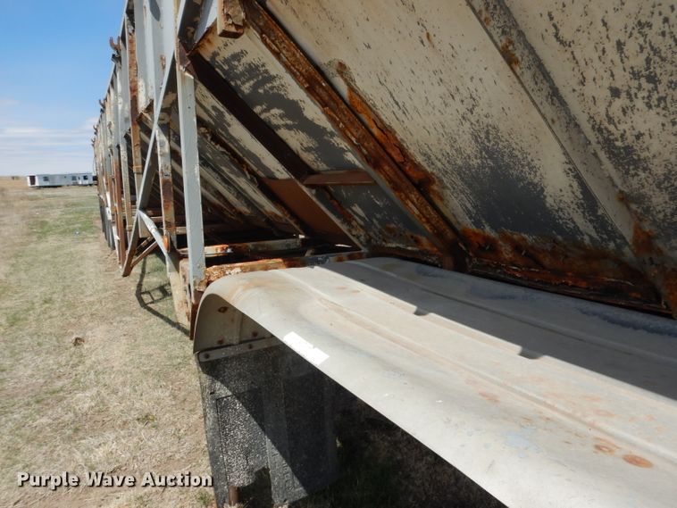 image for item DG5950 2000 Trinity Eagle Bridge live bottom trailer