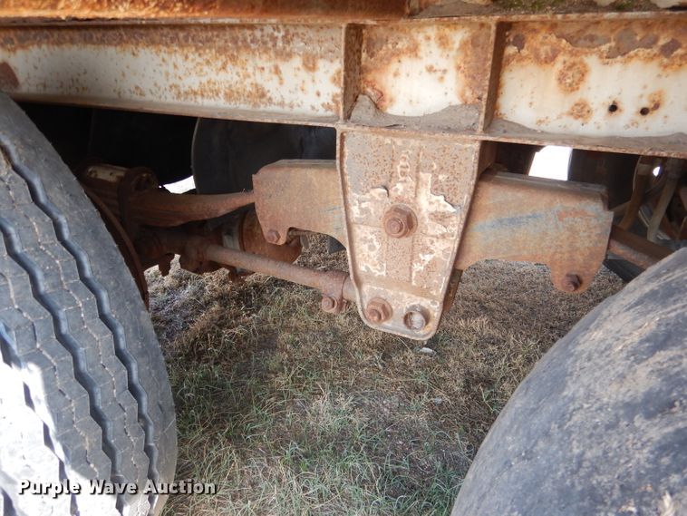 image for item DG5950 2000 Trinity Eagle Bridge live bottom trailer