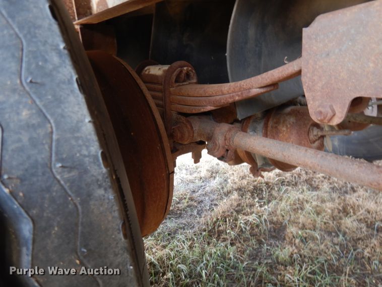 image for item DG5950 2000 Trinity Eagle Bridge live bottom trailer